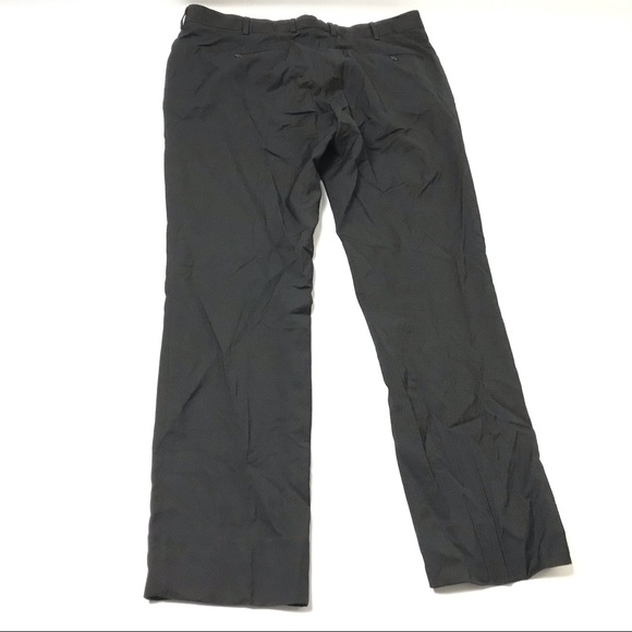 Via Veneto Men’s Dress Pants 36W 30L Black Work - Picture 4 of 6